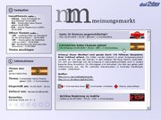 Meinungsmarkt Layotvorschlag